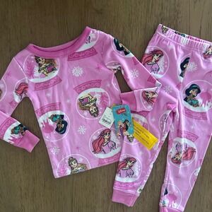 Disney Princess Pajamas Set 3T - New with Tags - Super Soft!